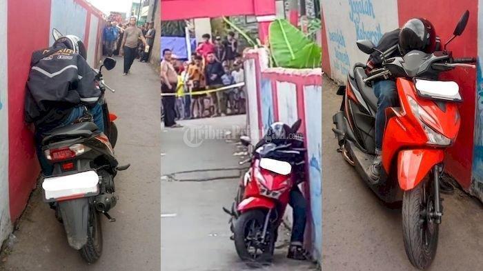 Dikira Meninggal Seorang Ojol Asik Tertidur Di Motor